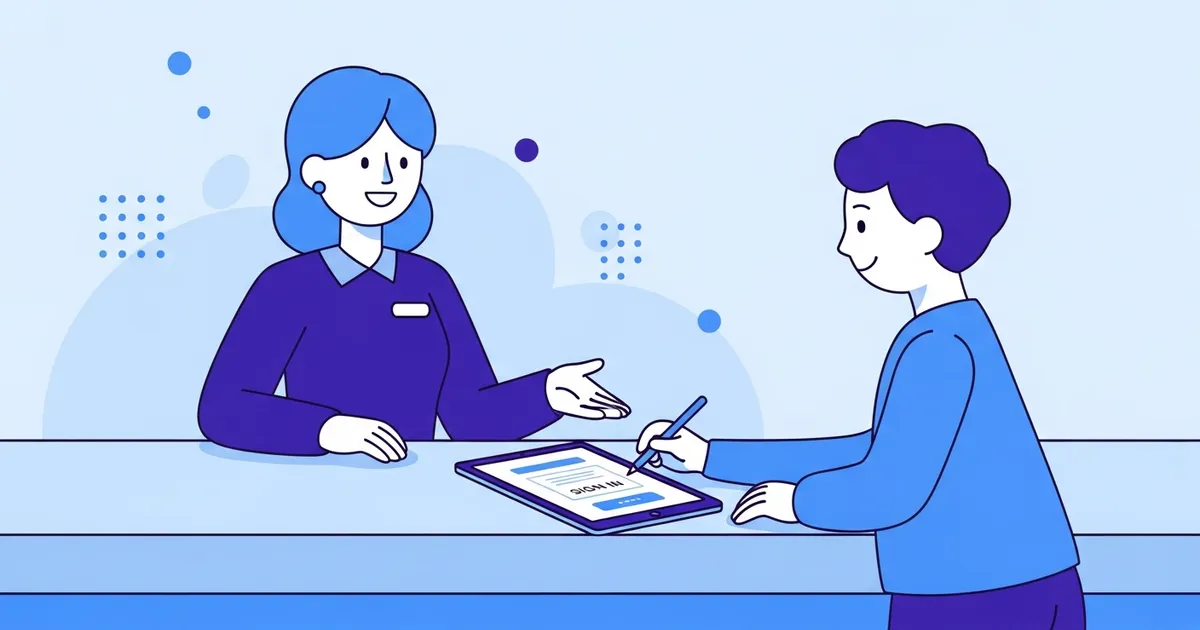 Healthcare Visitor Management: Replace Paper Sign-In